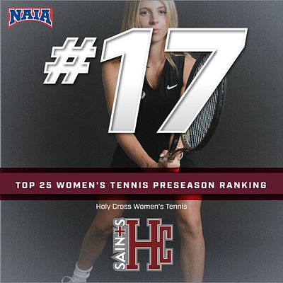 Women's Tennis ranks 17th the 2024-25 NAIA Women's Tennis Coaches' Top 25 Rating- Preseason.